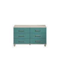 eris elm effect 6 drawer chest h712mm w1204mm