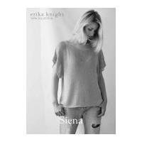 Erika Knight Studio Linen Knitting Pattern Siena DK