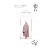 Erika Knight Knitting Pattern Rib Wrap Cardigan