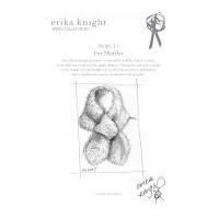 erika knight fur wool knitting pattern fur muffler super chunky