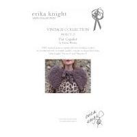 Erika Knight Fur Wool Knitting Pattern Fur Capelet Super Chunky