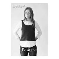 erika knight studio linen knitting pattern positano dk