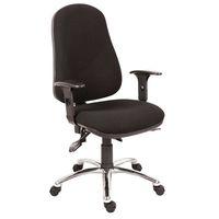 Ergo Comfort Operator Chair with Steel Base Ergo Comfort Operator Chair with Steel Base Black