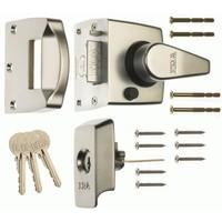 ERA 1530 BS8621:2007 Auto Deadlocking Escape Narrow Style Nightlatch