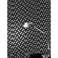 Erica Wakerly Wallpapers Tiles 002 black/silver, Tiles 002