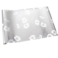 erica wakerly wallpapers hibiscus white silver hib ws