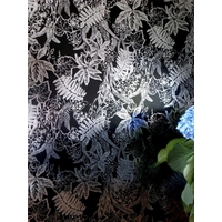 Erica Wakerly Wallpapers Hothouse Black Silver, HOT B/S