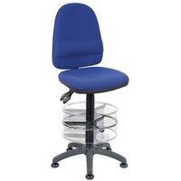 ERGO TWIN DELUXE DRAUGHTING CHAIR BLUE