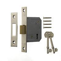 era 3 lever deadlock 64mm chrome