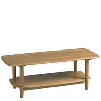 ercol windsor coffee table with shelf wood