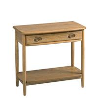 Ercol Windsor 1 Drawer Console Table, Wood