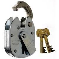 Era 5 Lever Padlock (W) 64 (D) 20 (H) 84 - Stainless Steel Finish