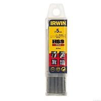 erwin high speed steel full grinding twist drill 5mm 10 box