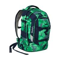 ergobag Satch School Backpack Green Camou