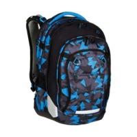 ergobag satch match school backpack blue triangle