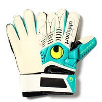 ergonomic soft goalkeeper gloves whitegreenlime