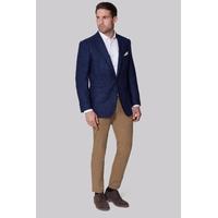 Ermenegildo Zegna Cloth Indigo Regular Fit Semi Plain Jacket