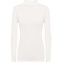 erica basic long sleeve turtleneck top cream