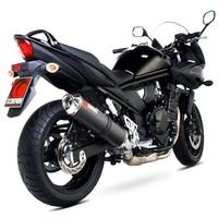 esi98tem scorpion factory satin titanium round exhaust suzuki gsf 650  ...