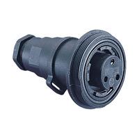 eska bulgin px0729s flex inline socket external thread 9p 150v 5a