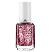 essie unicorn a cut above glitter nail polish pink