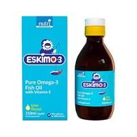 Eskimo-3 Pure Omega 3 Fish Oil with Vitamin E Lime Flavour Liquid 210ml