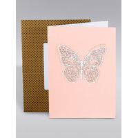 Especially For You Hand Finished Butterfly Card