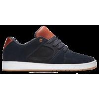 eS Accel Slim Skate Shoes - Navy/Brown/White