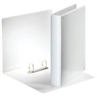 Esselte 46571 A5 White Presentation Ring Binder 2x \'D\' Rings 25mm