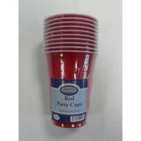 Essential Red Plastic Party Cup 16 Oz (10 Pack)