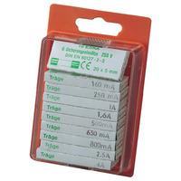 ESKA 122.800 Slow Blow Micro Fuses 5 x 20mm, Pack of 100