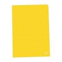 Esselte (A4) Copy-safe Folder Plastic Cut Flush Yellow (1 x Pack of 100)