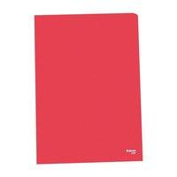 esselte a4 copy safe folder plastic cut flush red 1 x pack of 100