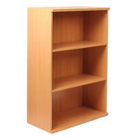 Essentials Wide Open Bookcase 3 Shelf