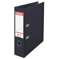 esselte no1 power a4 lever arch file pp 500 sheets 75mm spine black
