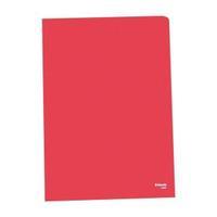 Esselte A4 Copy-safe Folder Plastic Cut Flush Red 1 x Pack of 100