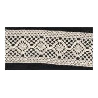 Essential Trimmings Crochet Effect Cotton Lace Trimming
