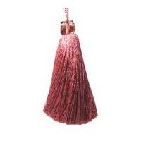 Essential Trimmings Beaded Tassels 17.5cm Vintage Rose