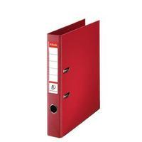esselte no1 power a4 mini lever arch file pp slotted 50mm spine red