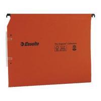 esselte orgarex orange lateral a4 file 30 mm pack of 25 21629