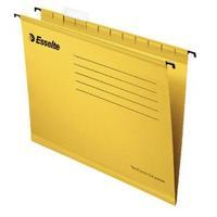 esselte classic a4 yellow suspension file pack of 25 90314