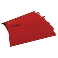 esselte classic a4 red suspension file pack of 25 90316