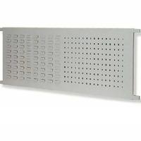 ESD Combination Back Panel Zinc plated - 480 x 1800 Louvre on Left