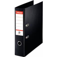 Esselte A4 Lever Arch PVC Black Pack of 10