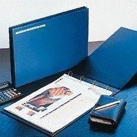 esselte 4d ring binder a3 25mm landscape polypropylene blue