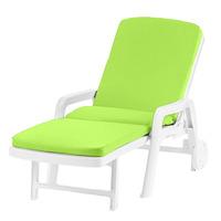 Essentials Shaped Cushion Pad for Resol Palamos Folding Sun Lounger in Lime