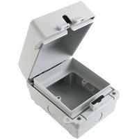 esr 1g ip65 weatherproof outdoor switch socket accessory box