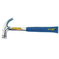 estwing english pattern curved claw hammer nylon vinyl grip 24oz