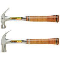 Estwing E20S Straight Claw Nail Hammer - Leather Grip 20oz (567g)