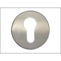escutcheon stainless steel euro profile
